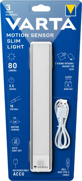 Baterijska lampa Motion Sensor Slim 17624