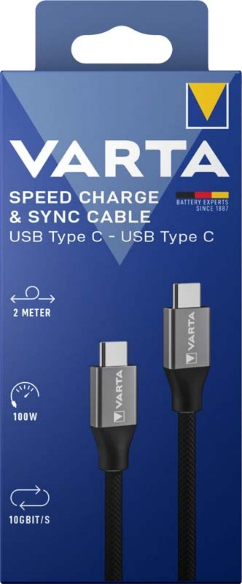 Kabl USB Type C - USB Type C Varta