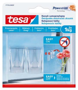 Kukica za kačenje predmeta do 1kg providna