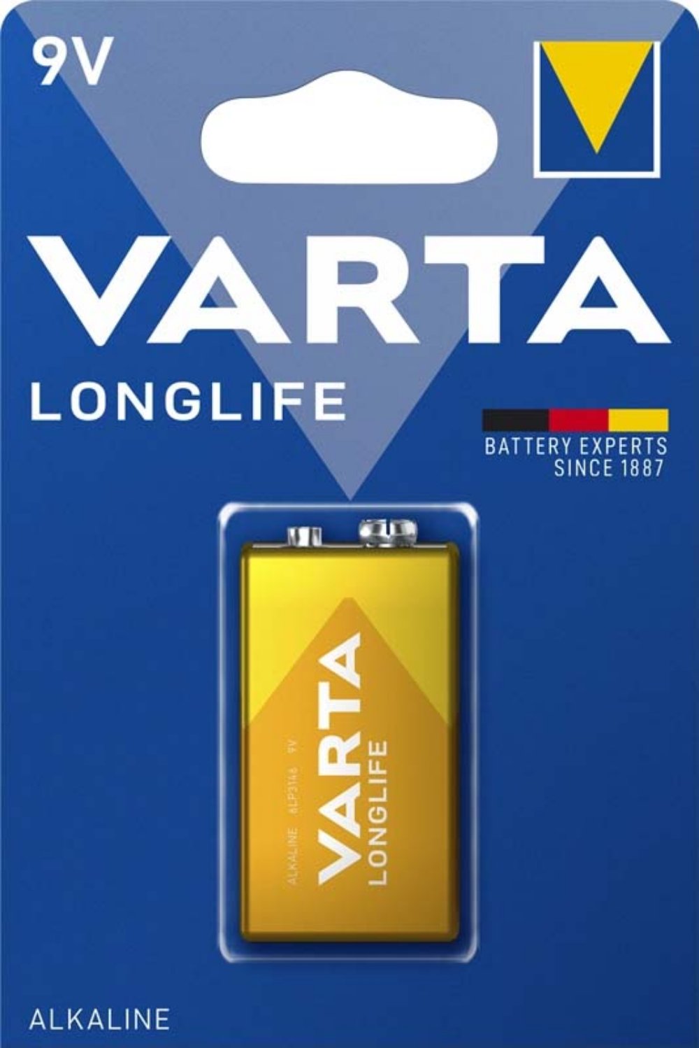 Longlife alkalna baterija 6LR61 1/1