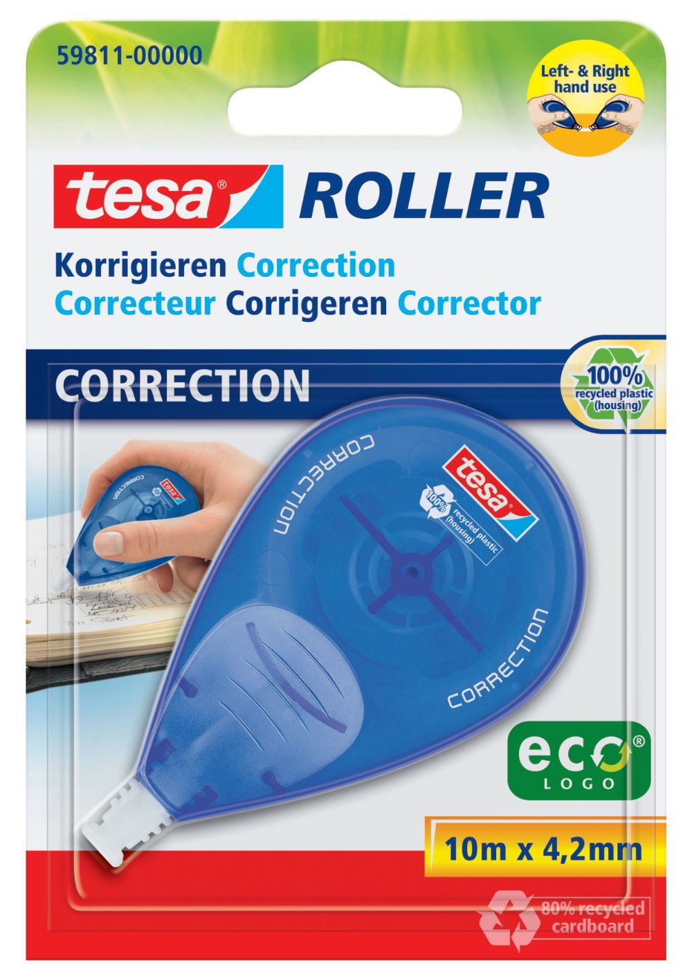 Korektor Roler Eko za jednokratnu upotrebu Oneway 10m:4,2mm