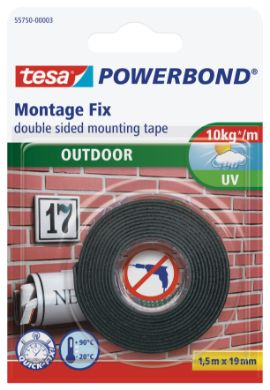 Montažna traka Powerbond spoljna 1,5m:19mm