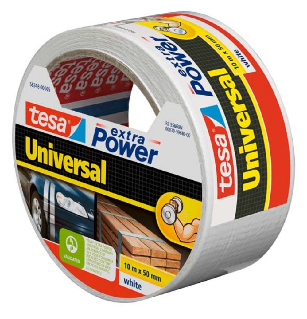 Traka za reparaciju Extra power bela 10m:50mm