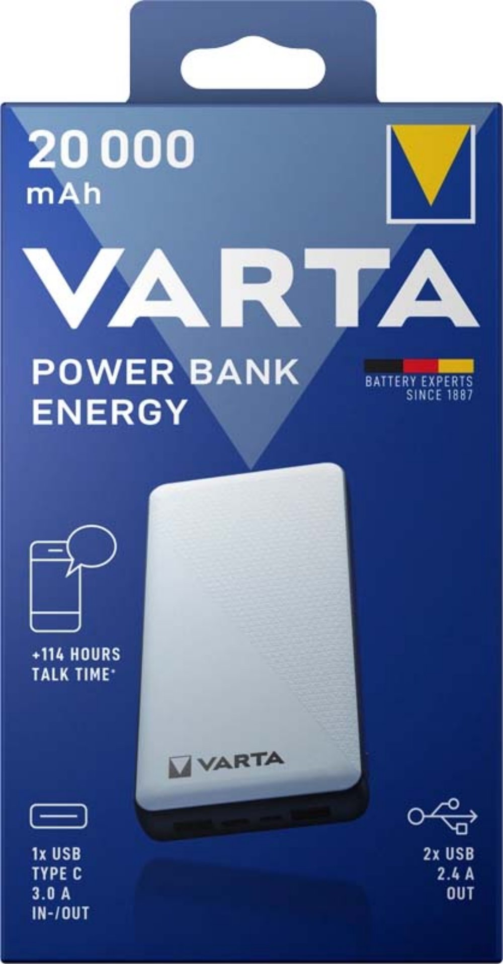 Powerbank eksterna baterija Energy 20000mAh