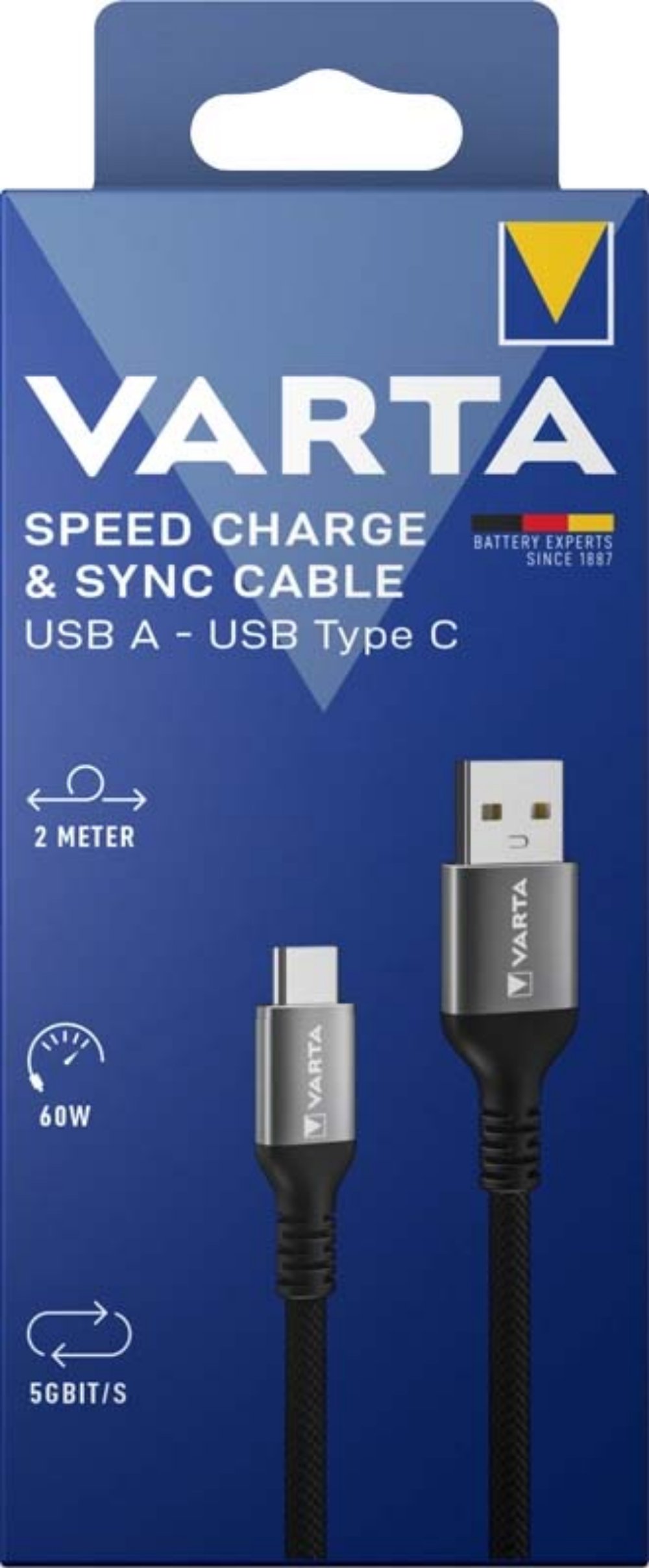 Kabl USB A - USB Type C