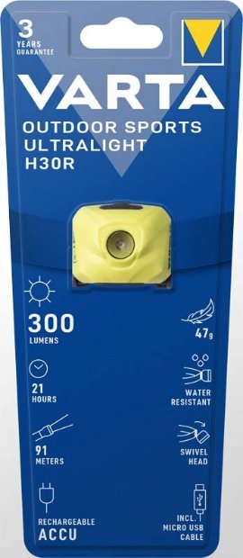 Baterijska lampa Outdoors Sports Ultralight limet 18631