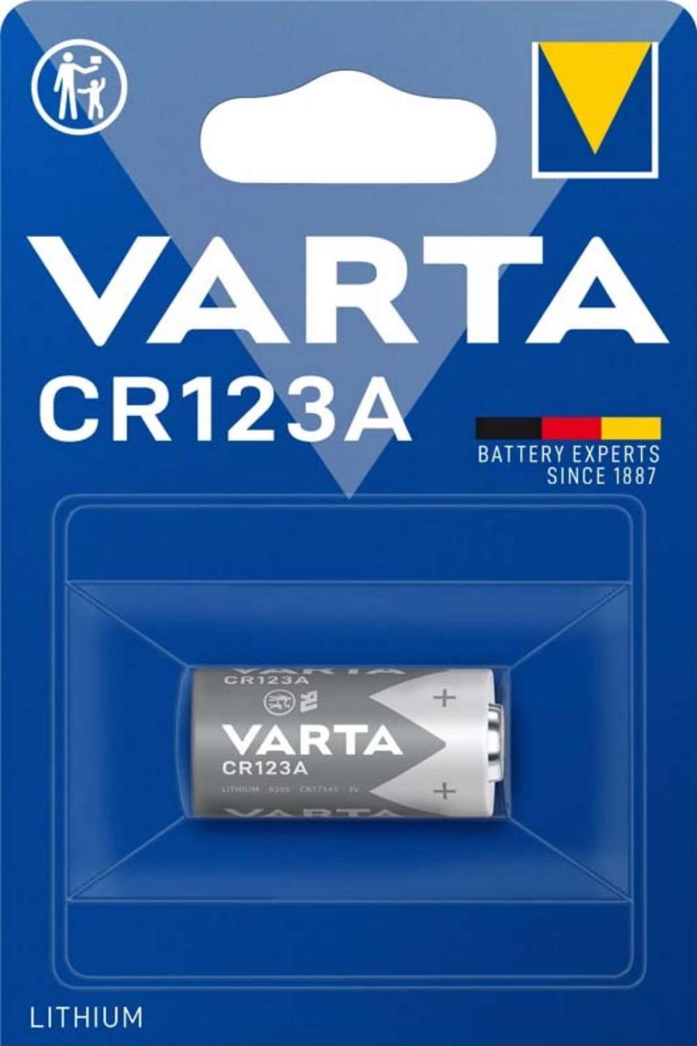 Litijumska baterija CR123A 1/1