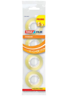 Traka Lepljiva Tesafilm providna Standard 33m:15mm, 4kom