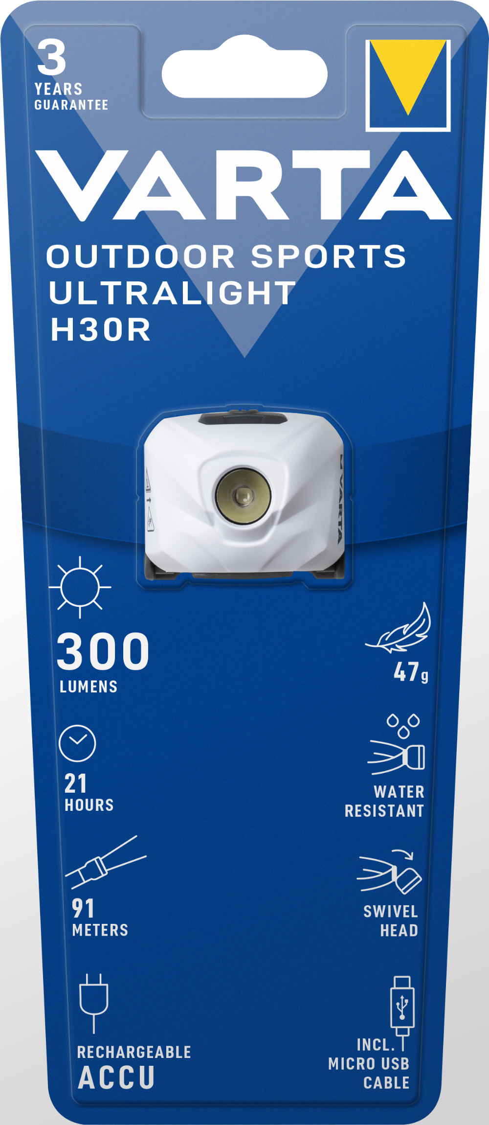 Baterijska lampa Outdoors Sports Ultralight white 18631