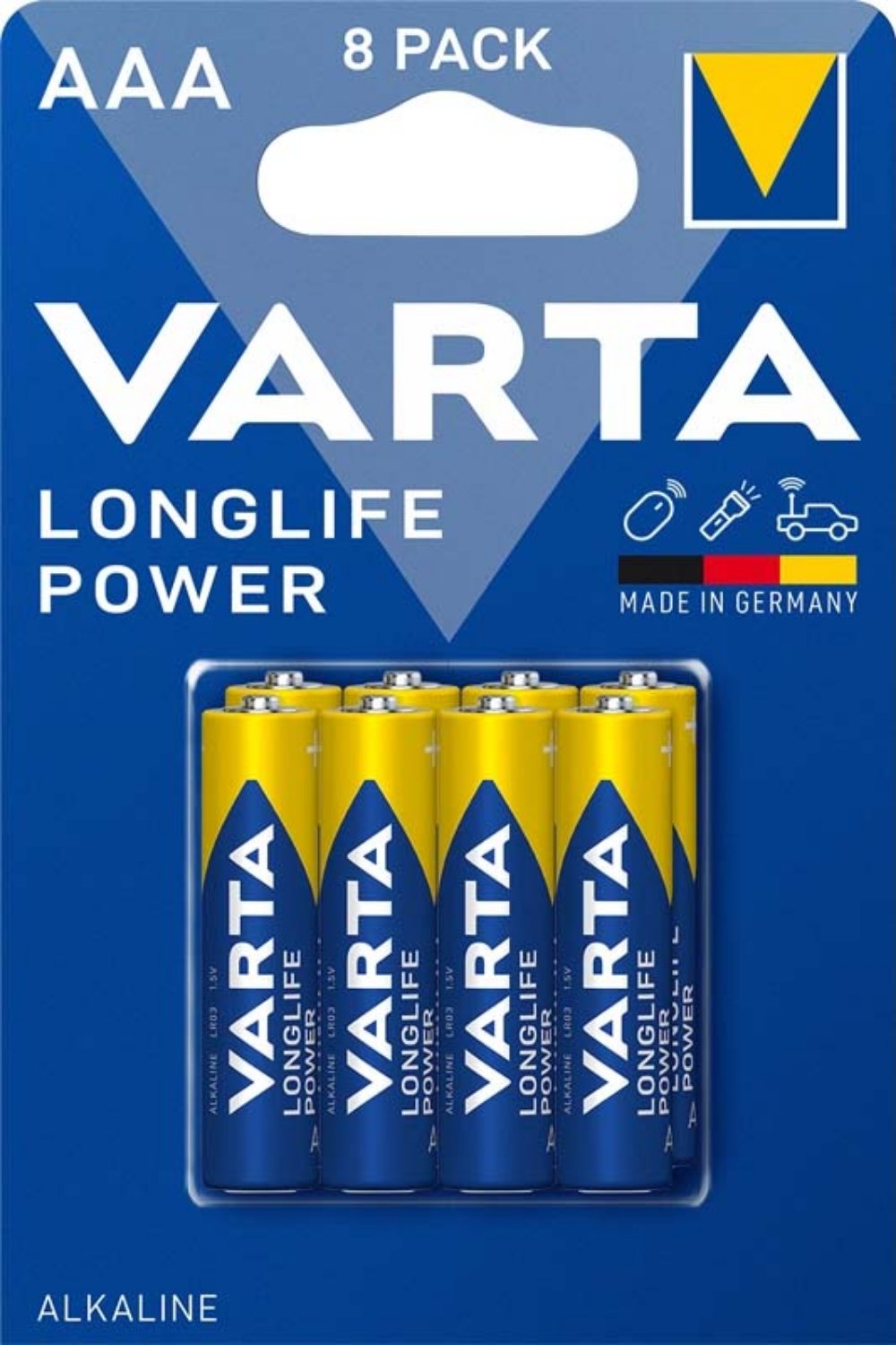 Longlife Power alkalna baterija LR03 8/1