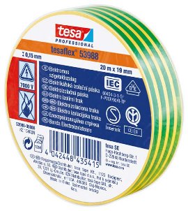 Izolir SPVC traka žuto-zelena 20m:19mm