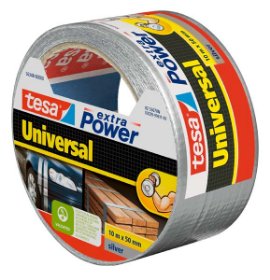 Traka za reparaciju Extra power siva 10m:50mm